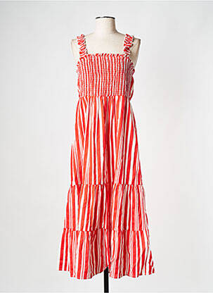 Rochie midi roșu VILA femeie