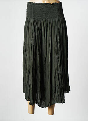 Fustă midi verde LAURENCE BRAS femeie