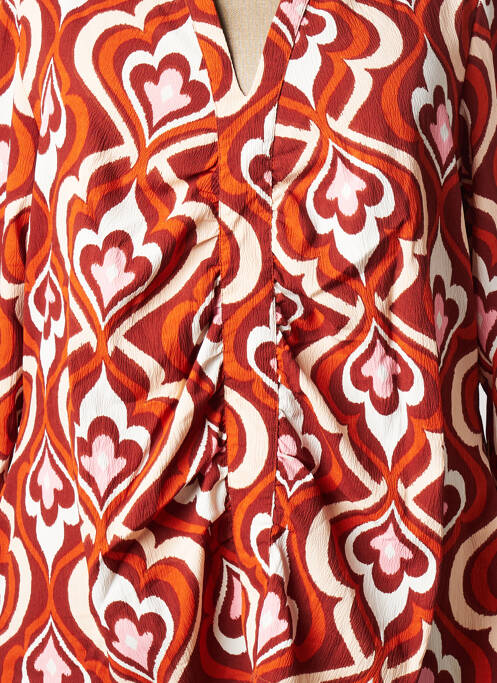 Top portocaliu EVOKED VILA femeie