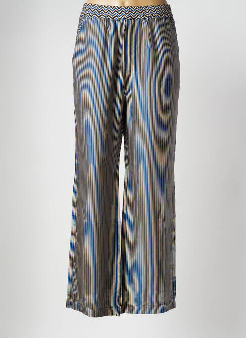 Pantalon larg albastru SAK'S femeie