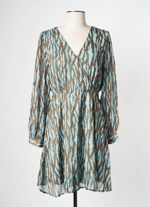 Rochie scurtă maro VILA femeie