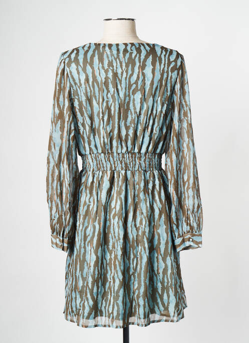 Rochie scurtă maro VILA femeie