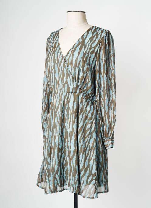 Rochie scurtă maro VILA femeie