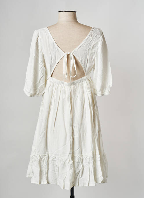 Rochie scurtă alb MOLLY BRACKEN femeie