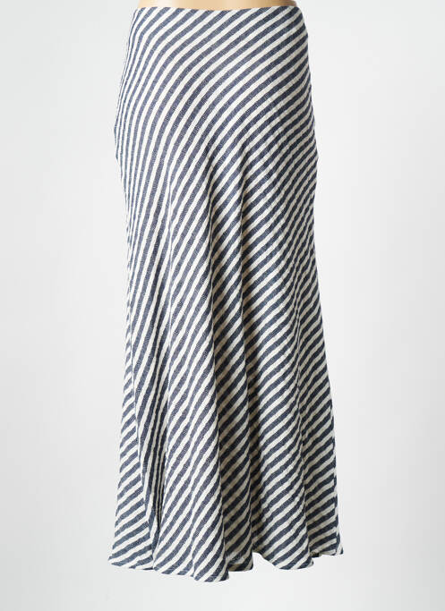 Fustă lungă albastru MUSIER femeie