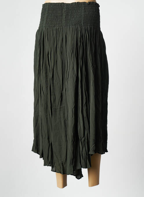 Fustă midi verde LAURENCE BRAS femeie