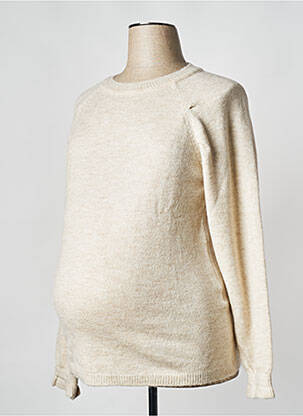 Pulover maternitate bej NOPPIES femeie