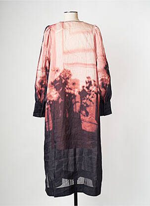 Rochie midi roz SECOND FEMALE femeie