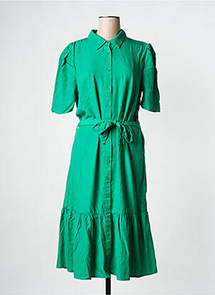 Rochie midi verde GRACE & MILA femeie