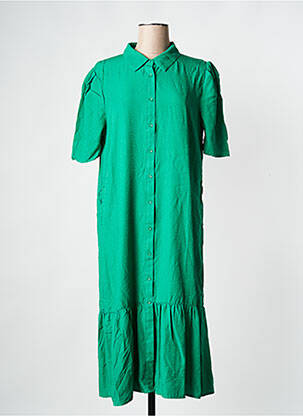 Rochie midi verde GRACE & MILA femeie