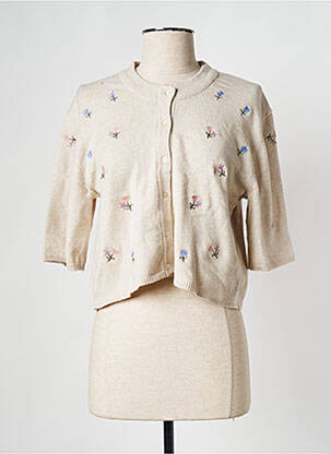 Vestă cu mâneci scurte gri OBJECT femeie