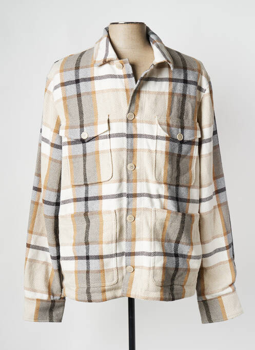 Cămașă cu mâneci lungi bej SAMSOE & SAMSOE bărbat