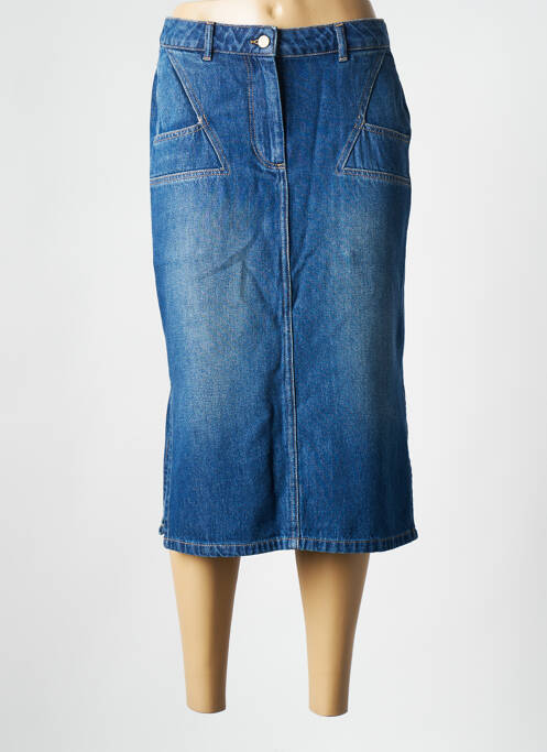 Fustă midi albastru INDEE femeie