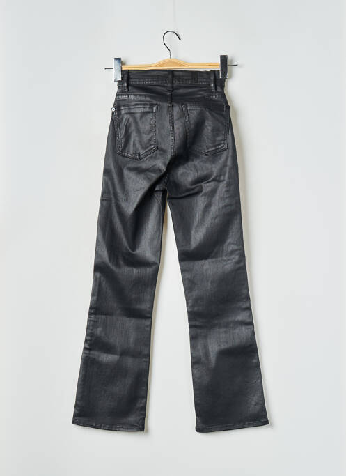 Blugi cu croială dreaptă negru 7 FOR ALL MANKIND femme