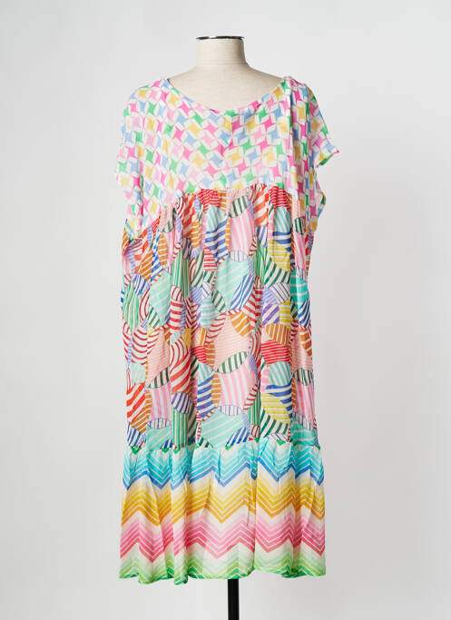 Rochie midi verde SAK'S femeie