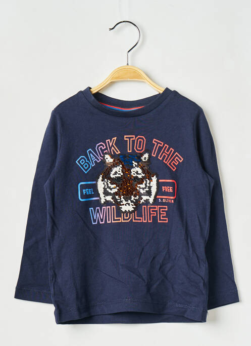 Tricou albastru S.OLIVER băiat