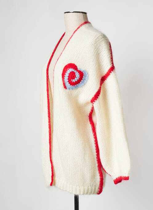 Vestă cu mâneci lungi bej SAK'S femeie