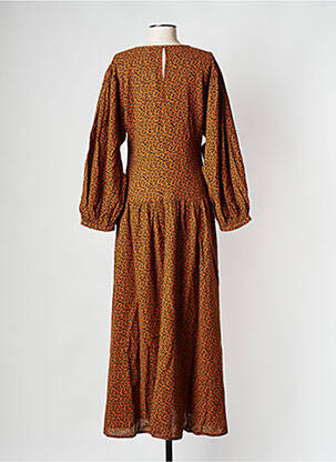 Rochie lungă maro THE NEW SOCIETY femeie