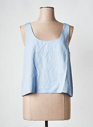 Top albastru GRACE & MILA femeie