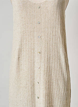 Rochie midi bej OBJECT femeie