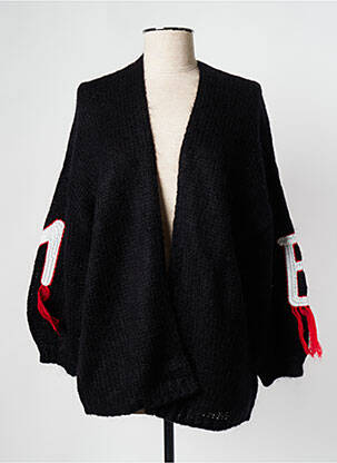 Vestă cu mâneci lungi negru SAK'S femeie