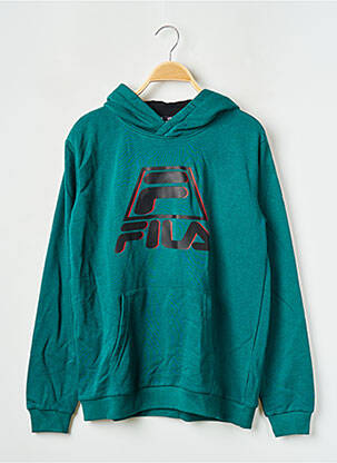 Hanorac cu glugă verde FILA băiat