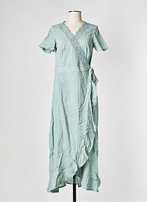 Rochie lungă verde MOLLY BRACKEN femeie