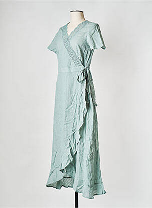 Rochie lungă verde MOLLY BRACKEN femeie
