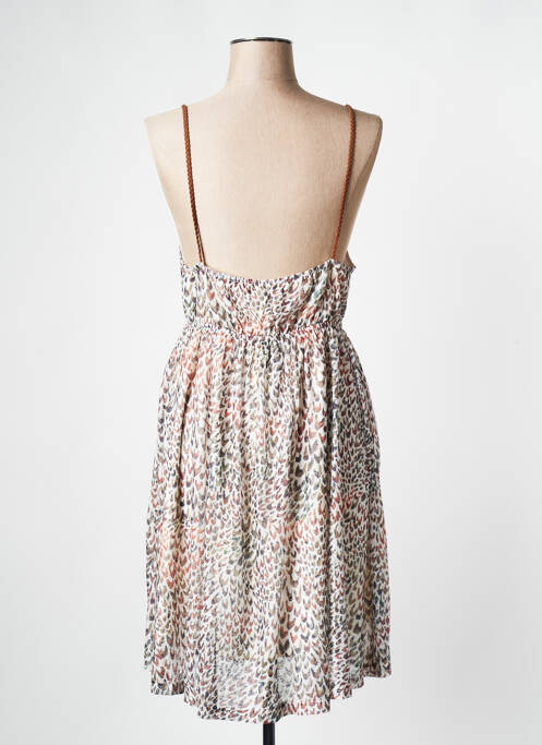 Rochie scurtă bej MOLLY BRACKEN femeie