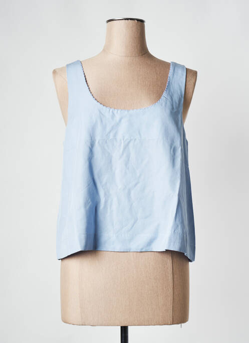 Top albastru GRACE & MILA femeie