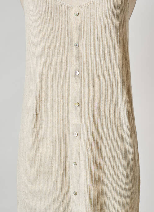 Rochie midi bej OBJECT femeie