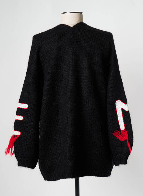 Vestă cu mâneci lungi negru SAK'S femeie