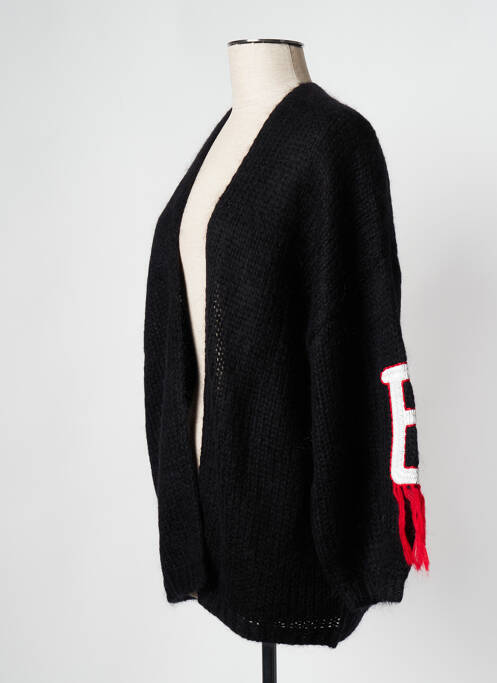 Vestă cu mâneci lungi negru SAK'S femeie