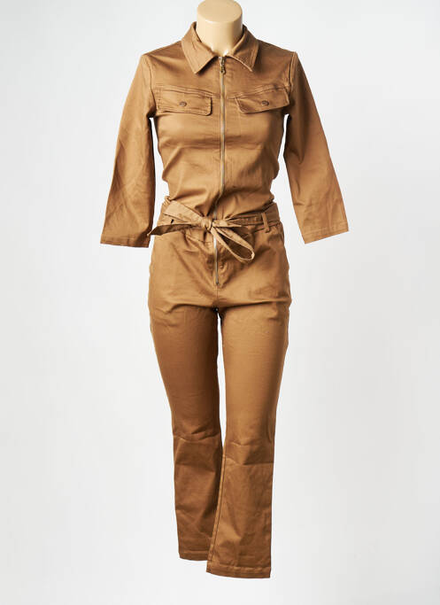 Salopetă-pantalon maro VILA femeie