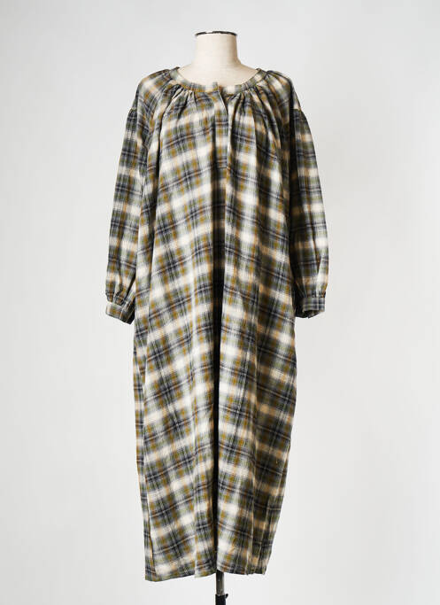 Rochie lungă maro BELLE PIÈCE femeie