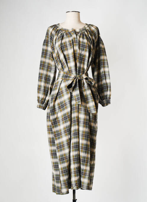 Rochie lungă maro BELLE PIÈCE femeie