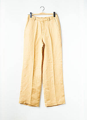 Pantalon larg bej SCOTCH & SODA femeie