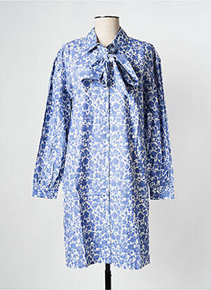 Rochie scurtă albastru MSCH COPENHAGEN femeie