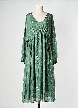 Rochie midi verde SAMSOE & SAMSOE femeie