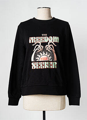 Hanorac negru SCOTCH & SODA femeie