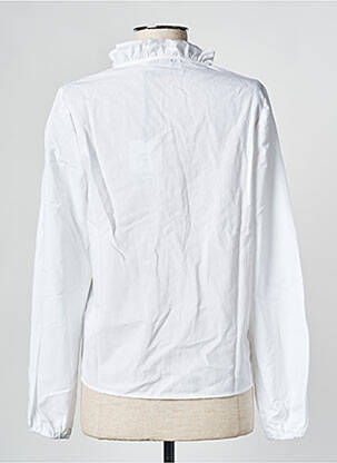 Top alb ROSAE femeie