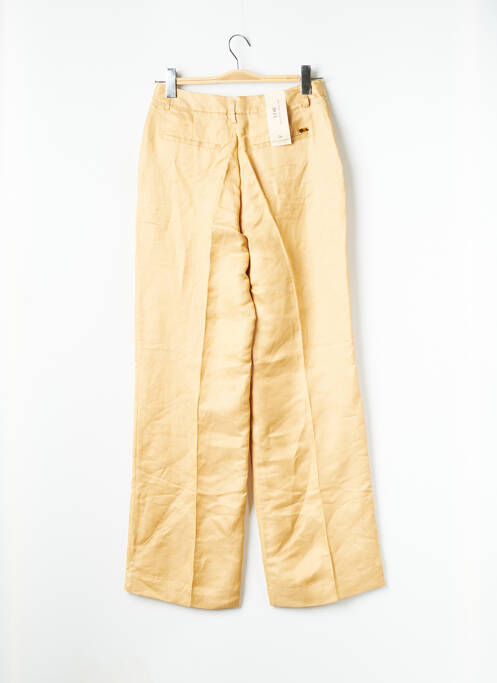 Pantalon larg bej SCOTCH & SODA femeie