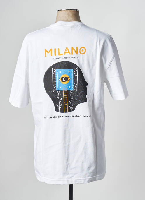 Tricou alb SAMSOE & SAMSOE bărbat