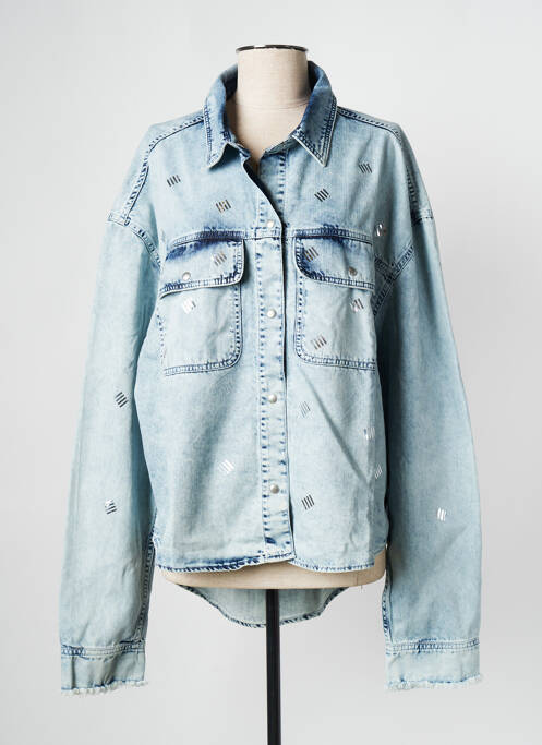 Cămașă albastru RECC femeie