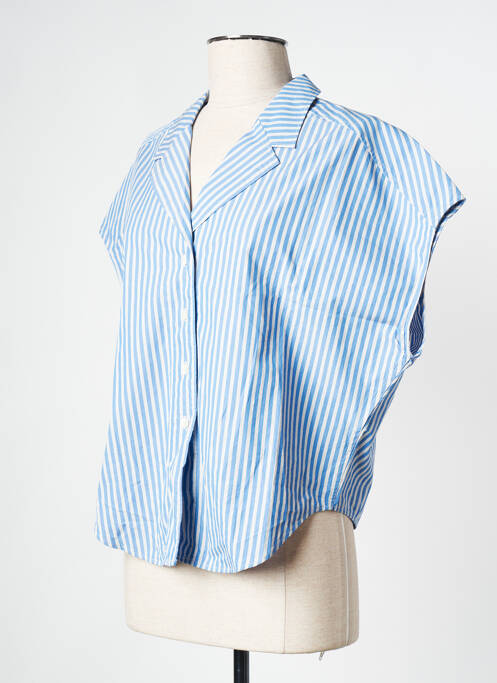 Cămașă albastru BELLEROSE femeie