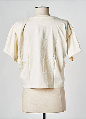 Tricou bej ADIDAS femeie