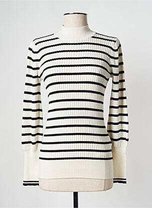 Pulover alb MAX&CO. femeie