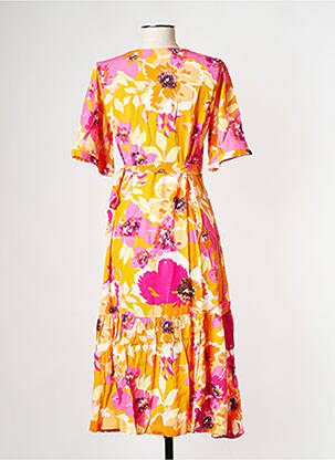 Rochie midi galben Y.A.S femeie