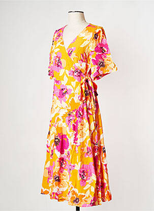 Rochie midi galben Y.A.S femeie