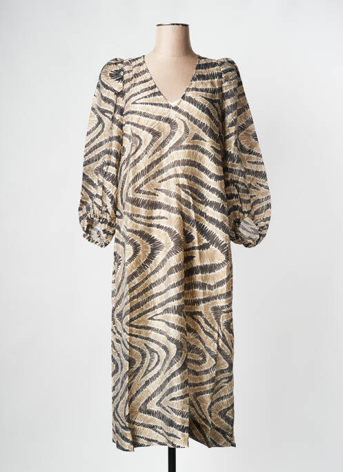 Rochie midi bej SECOND FEMALE femeie